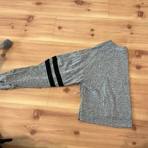 Grey crop top
